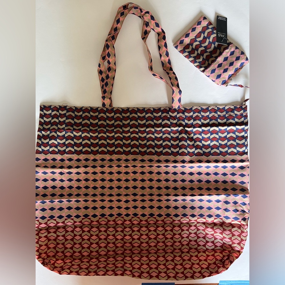 New With Tag Marks and Spencer Bag With Handle 100 Percent Polyester